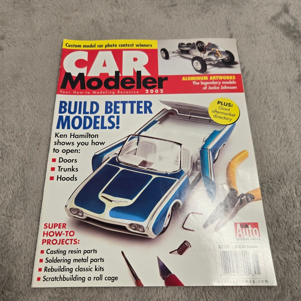 Car Modeler 2002 Scale Auto Special Issue Magazine Aftermarket Directory How-To